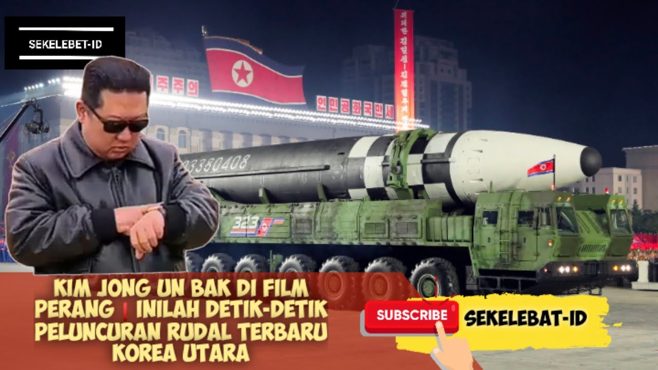 Kim Jong Un Bak di Film Perang❗Peluncuran Rudal Terbaru Korea Utara