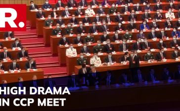 Drama Tinggi Terjadi Pada Pertemuan Kongres Partai Komunis China Saat Mantan Presiden Hu Jintao Dikawal Keluar