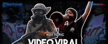 HOT TOPIC: Deretan Video Viral di Tengah Aksi Demo Tolak UU Cipta Kerja yang Jadi Sorotan